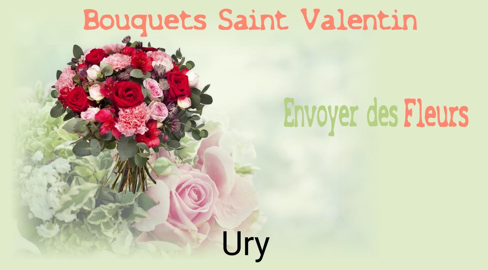 Roses de Saint-Valentin livrées à Ury
